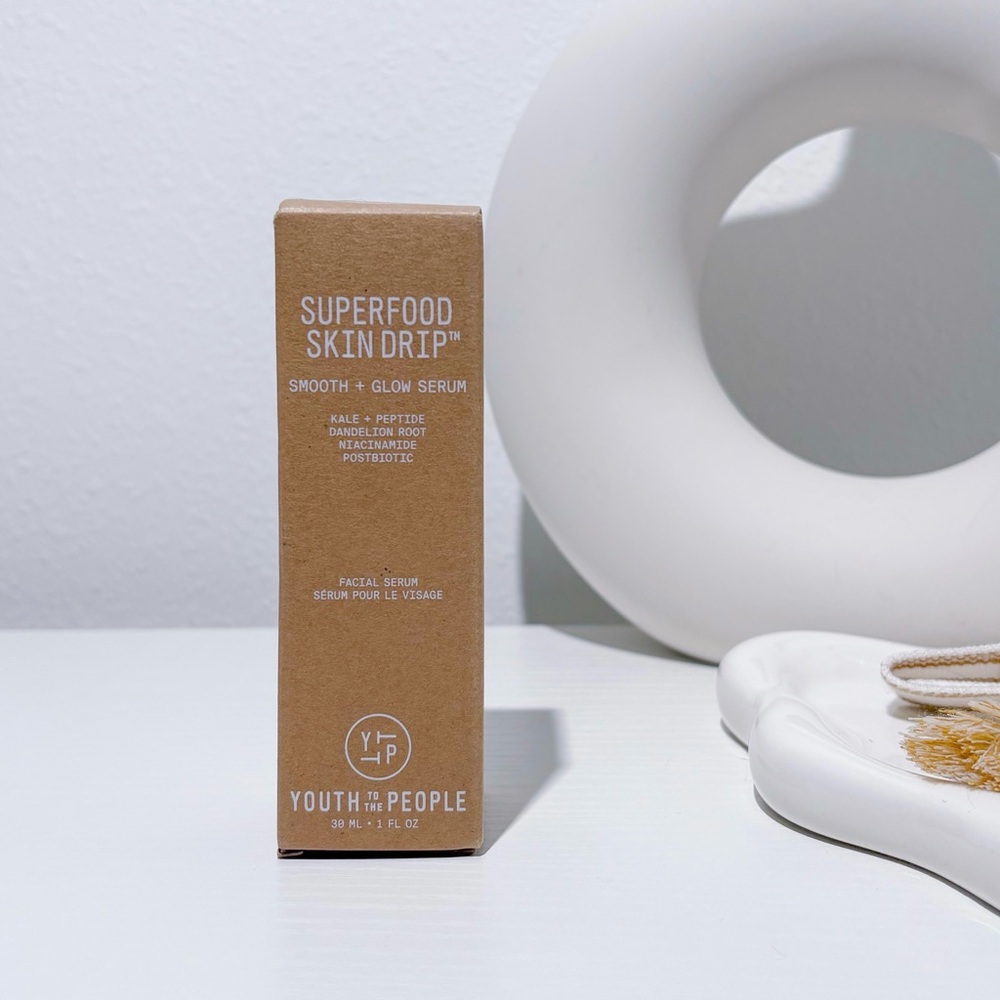 Youth To The People Superfood Skin Drip Smooth + Glow Barrier Serum